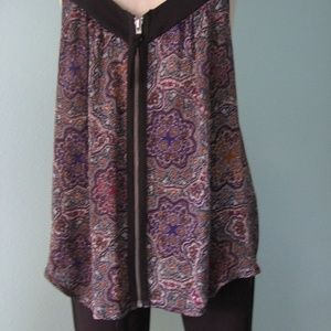 Allen B. Paisley Halter Top